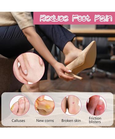 90 Pieces Corn Removers for Toes | Soft Foam Callus Cushion Pads for Pain Relief & Foot Care - Self Adhesive Foot Pads - Buy Online on GoSupps.com