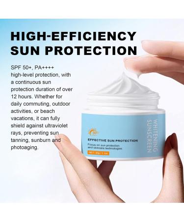 SPF 50 Body Sunscreen - Light Sun Protection | Sweat Resistant Broad Spectrum 50ml Travel Size for Outdoor Activities Beach Pool Women and Girls - Buy Online on GoSupps.com