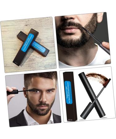 SMASOLO Mens Temporary Beard And Eyebrow Color Gel Deep Brown Color for Easy to Use Practical Attractive Look - Buy Online on GoSupps.com