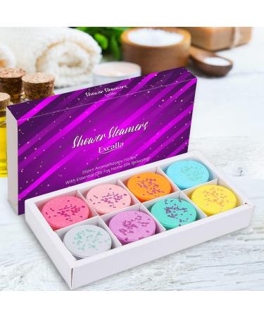16pcs Shower Steamers Aromatherapy Gift Set for Women and Men with Essential Oils - Stress Relief & Relaxation Gift for Mother's Day, Birthday, Christmas - Ideal for Mom, Girls - Buy Online on GoSupps.com