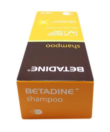 BETADINE Dandruff Shampoo for All Hair Types - 120 ml - Buy Online on GoSupps.com