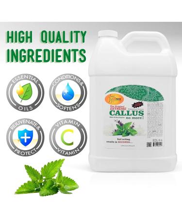 SPA REDI Callus Remover Gel 128 Oz - Mint & Eucalyptus - Professional Foot Care for Smooth, Cracked Heels - Buy Online on GoSupps.com