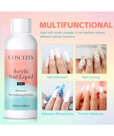 Acrylic Monomer 120Ml Acrylic Liquid Monomer Acrylic Liquid Beginners - Buy Online on GoSupps.com