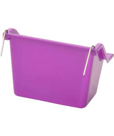 Living World Large Seed Cup with Perch - Assorted Colors - Buy Online on GoSupps.com