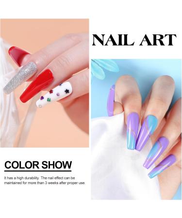 Nail Dipping Powder Kit 4 Colors for DIY Nail Art Long Lasting and Simple Operation High Quality No Need for Nail Lamp for Beginner Home Salon Manicure Gifts color14 - Buy Online on GoSupps.com