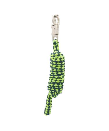 Pfiff 101933 Lead rope braided panic hook yellow length 210 cm