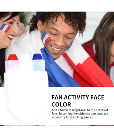  Shurzzesj Face Paint Markers Face Paint Pencils Waterproof and Sweat Resistant Durable Eye Stick for Sport | Rainbow Oil Paint - Buy Online on GoSupps.com