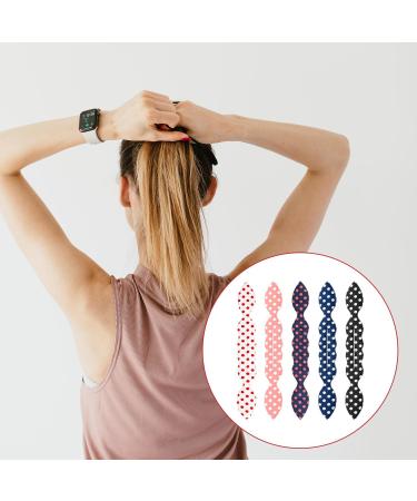 Rumyve 5pcs Lazy Hair Curlers Bun Making Reusable | Hair Magic Bread Twist Hairstyle for Women, Girls, Kids - Buy Online on GoSupps.com