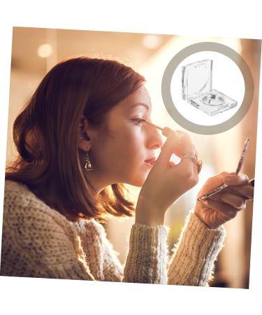 Angoily Makeup Eyeshadow 6pcs Eye Shadow Box Eyeshadow Blush for Cheeks Cosmetics Mini Eye Shadow Case Travel Portable Hongzi 4.20X4.20X1.50CM As Shown - Buy Online on GoSupps.com