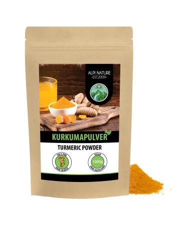 Turmeric powder (1kg) 100% natural purple turmeric powder turmeric root gently dried and ground of course without additives vegan 1 kg (1 Pack) - Buy Online on GoSupps.com