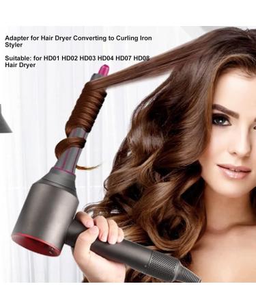 Hair Dryer Replacement Adapter for HD01 HD02 HD03 HD04 HD07 HD08 Hair Dryer Models Attachment Parts for Converting Hair Dryer to Curling Iron Styler - Buy Online on GoSupps.com