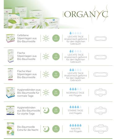 Buy 100% Organic Cotton Pocket Slip Inlays - 4 Packs of 24 (96 Total) | Eco-Friendly & Certified - Buy Online on GoSupps.com