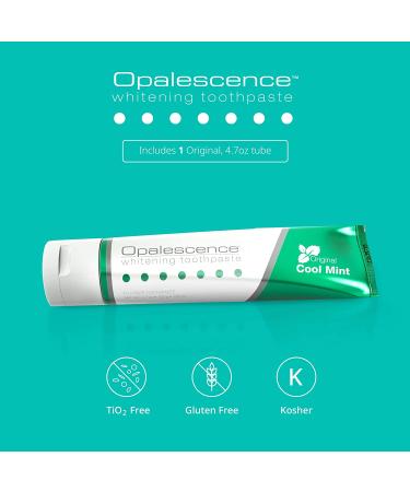 Opalescence Whitening Toothpaste - Cool Mint Fluoride - 4.7 Oz | Brighten Your Smile - Buy Online on GoSupps.com