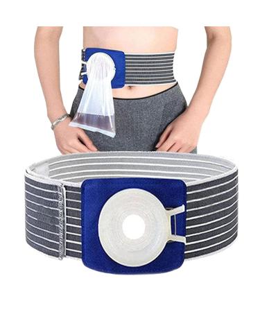 HEAXIY STOMA support belt for solid stomaubs and for the prevention of parastomal hernias in colostomy patients.Prevents parastomal hernia including 100 plastic bags