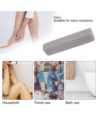 Natural Pedicure Stone & Bimsstone Scrubber - Dead Skin Remover for a Spa-Like Home Foot Care Experience - Buy Online on GoSupps.com