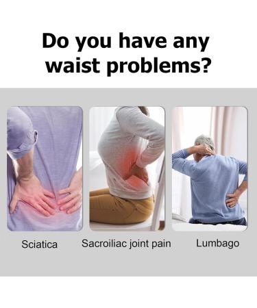Anulely Waist Joint Bandage & Lumbar Support Belt | Comfortable Back & Waist Maintenance for Sleep Work & Daily Activities - Buy Online on GoSupps.com