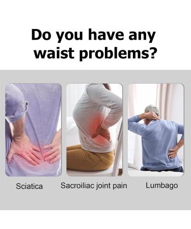 Wobblo Lower Back Belt & Hip Support - Breathable Fiber Pain Corrector for Sleeping Walking & Driving | International Shipping - Buy Online on GoSupps.com