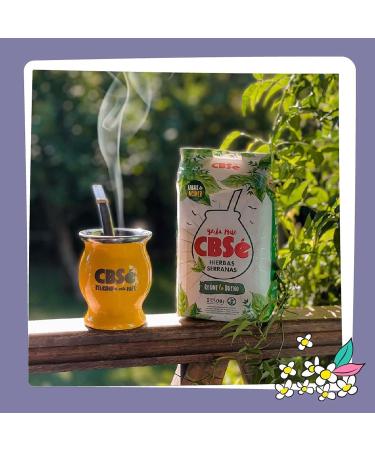  Yerbee Hierbas Serranas Yerba Mate CBS tea originally from Argentina 1 kg (2 of 0.5 kg) detox and energy drink - Buy Online on GoSupps.com