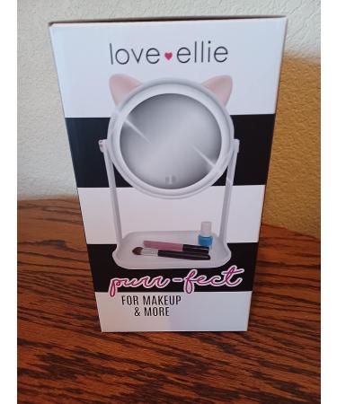 Love Ellie LED Lighted Kitty Swivel Mirror - Illuminate Your Beauty with Style - Buy Online on GoSupps.com