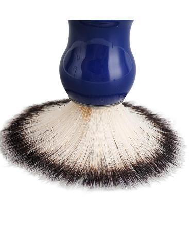 Men's Handmade Shaving Brush with Blue Handle - Professional Barber Shop Quality for Home Use - Buy Online on GoSupps.com