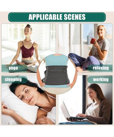 7 Pack Castor Oil Wrap Pack for Neck Waist Chest Castor Oil Liver Wrap Pack Kit Reusable Castor Oil Compress Wrap Pad Castor Oil Wrap Organic Cotton Flannel for Liver Detox Inflammation (Style 1) - Buy Online on GoSupps.com