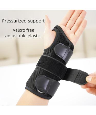 Carpal Tunnel Wrist Brace for Men & Women - Splint Support for Tendonitis Sprains Arthritis Relief - Buy Online on GoSupps.com