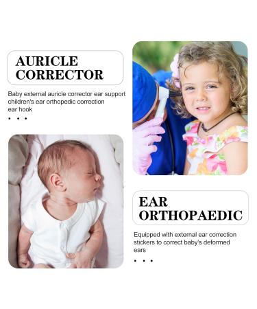 Aesthetic Patches Ear Aesthetic Correctors: 6 Pairs of Silicone Newborn Auricle Correction Patch Ear Supports for Protruding Ears Ear Aesthetic Corrector - Buy Online on GoSupps.com