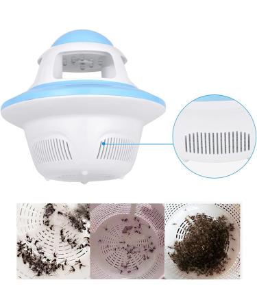 New Indoor Mosquito Killer Small Insect Trap Bug Zapper Bedroom Flying Bugs Trap Safety for Babies and Pregnant Women Blue - Buy Online on GoSupps.com