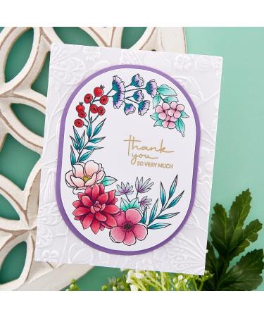 Spellbinders Beautiful Butterflies 3D Embossing Folder - Clear | Shop Now - Buy Online on GoSupps.com