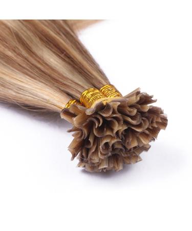 Buy High-Quality Keratin Bonding Hair Extensions - #18/24 - 40cm U-Tip - 150 Strands - 100% Remy Real Hair by Novon - Fast International Shipping - Buy Online on GoSupps.com