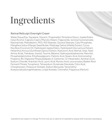 Murad Retinal Body & Night Cream Combo - ReSculpt Body Treatment & Overnight Cream for targeting Crepey Skin Cellulite Wrinkles and Stretch Marks Set of 2 - Buy Online on GoSupps.com