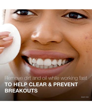 Neutrogena Rapid Clear 2% Salicylic Acid Acne Face Pads - 60 Ct Pack - Oil-Free Treatment for Acne-Prone Skin - Buy Online on GoSupps.com