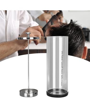 Barbicide Soaking Jar Transparent Cleansing Glass Jar for Barber Tools Nail Salon Supplies Cleansing - Buy Online on GoSupps.com