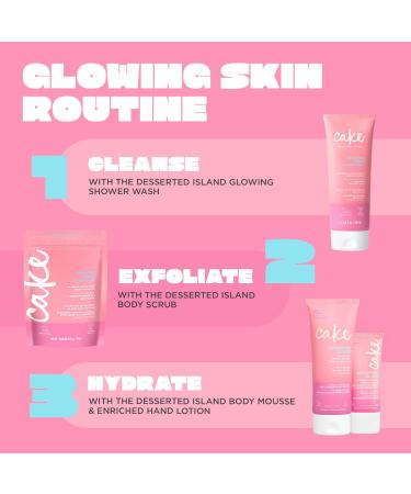 Buy Cake Beauty Desserted Island Enriched Hand Lotion - Nourishing 2 oz Moisturizer for Soft Skin | International Shipping Available - Buy Online on GoSupps.com