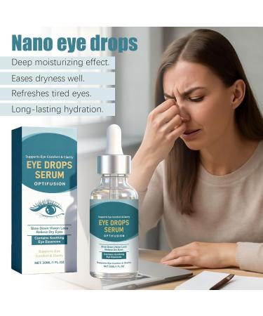 Eye Drops 30ml Dry Eye Comfort Drops with Gentle Formula Redness Comfort Solution for Eyes Fast Acting Moisture Soothing Feature Health Tool Handy Accessory for Kids Adults Seniors Travel Home - Buy Online on GoSupps.com