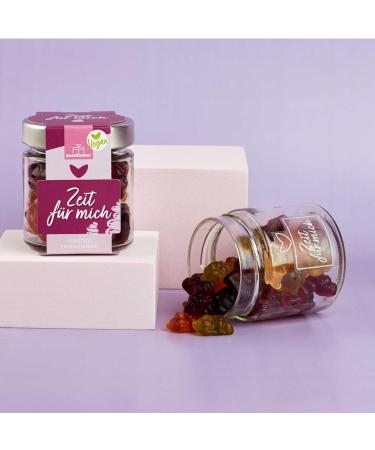  naschlabor Hugs & Kisses Vegan Fruit Eraser 2 Pack 100g + Vegan Time for Me 120g | Love for Gift | Selfcare | Gift for Your Loved Ones - Buy Online on GoSupps.com