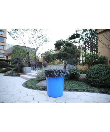 RTBQJ-AT Black Garbage Bags - 240L 50 Extra Large Strong & Durable for Home Garden & Office Use | International Shipping Available - Buy Online on GoSupps.com