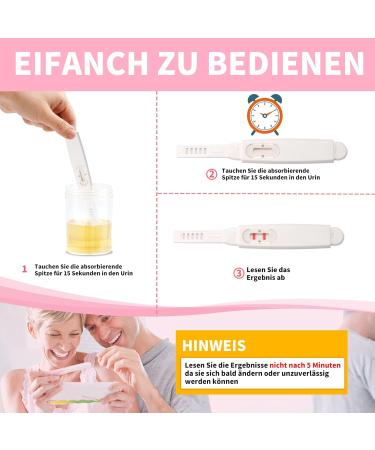 Early Pregnancy Test - 6 Pack HCG Sensitivity 10 MIU | Quick 3-Minute Results | Individually Sealed - Buy Online on GoSupps.com
