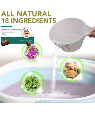 2023 New Foot Medication Effervescent Pills - Essential Oil Soaking Tablets for Relaxation | Foot Bath Soak & Massage (2 Box) - International Shipping - Buy Online on GoSupps.com