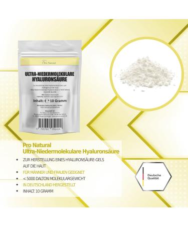 10g Hyaluronic Acid Powder for DIY Cosmetics & Gel | Premium Quality | Fast International Shipping - Buy Online on GoSupps.com