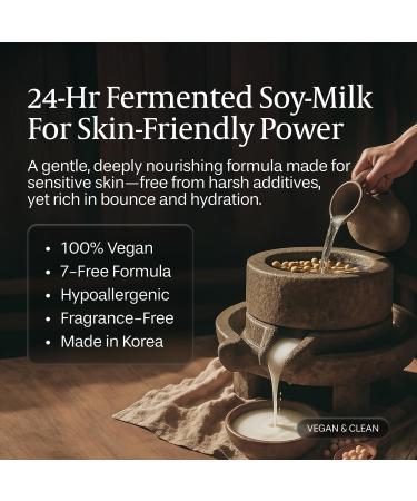 aruen Fermented Tofu Collagen Serum 68% Fermented Soy Milk with Niacinamide & Hyaluronic Acid Korean Hydrating Face Serum for Firming, Radiance & Skin Barrier Care (1.01 fl oz / 30ml) - Buy Online on GoSupps.com