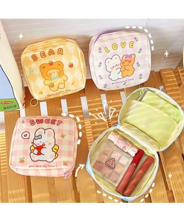 3-Pack Women's Period Binding Bags - Portable Tampon Holder & Hygiene Case for Teen Girls & Women - Stylish Pink Handbag & Wallet - Buy Online on GoSupps.com