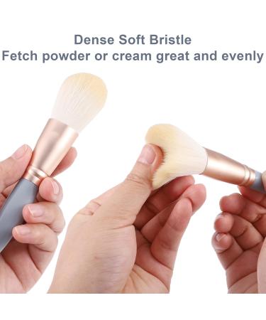 VOCOSTE Sky Blue Makeup Brush Kit - Travel Retractable Angled Eye Smudge & Defining Brushes Highlight Brush Perfect for International Shipping - Buy Online on GoSupps.com