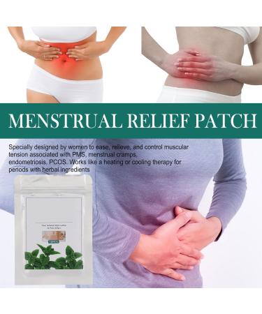 Effective Menstrual Pain Relief Heat Patches - 12-Hour Warming Uterus Patch | 20PCs for Maximum Comfort - Buy Online on GoSupps.com