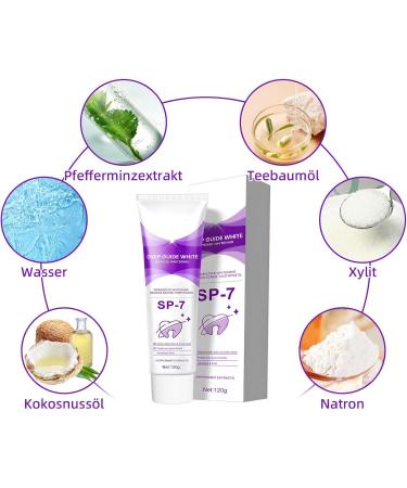 SP-7 Probiotic Toothpaste | Brightening & Stain Removal Fresh Breath Gum Protection - International Shipping Available - Buy Online on GoSupps.com