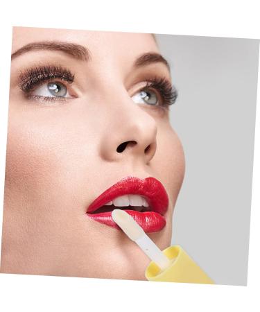  SKISUNO 10 Pieces Lip Gloss Travel Bottles Travel Bottles Lip Gloss Tubes Bulk Empty Refillable Lip Balm Pink Containers Clear Lip Glosses Lip Oil Bottles Lip Balm Tubes Plastic Yellow - Buy Online on GoSupps.com