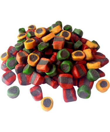 Mersjo Dog Snacks - 2000g Training Treats for All Breeds | Gently Dried Meat Delicacies & Liquorice Mix (4 Pack) - Ideal for Training & Rewards - Buy Online on GoSupps.com