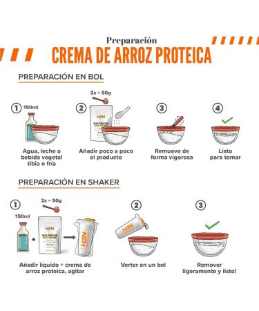  HSN HSN Protein Rice Cream | Maple Syrup 500g 10 servings per pack | Whey + Casein + Pre-gelatinized Rice Flour | No Added Sugar | Non-GMO Vegan Gluten-Free - Buy Online on GoSupps.com