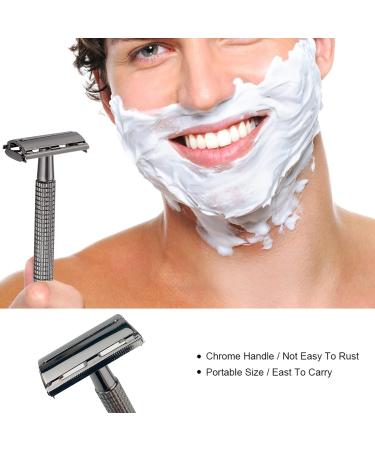 XIYINLI Traditional Men's Beard Razor - Long Handle for Precision Dry & Wet Shaving | Best Quality & Comfort - Buy Online on GoSupps.com