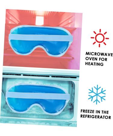 FRCOLOR 1 Set Neck Eye Mask Set Cooling Gel Eye Masks Pad Moisturizing Eyeshade Cooling Eye Masks Cold Compress Eye Night Eye Mask Sleeping Eye Masks Beauty Mask Hot and Cold Bead PVC - Buy Online on GoSupps.com